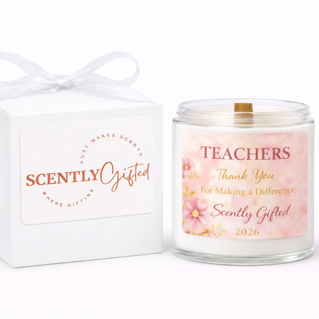 Appreciation Candle Gift (4 oz) | Nurse, Teacher & Employee Gifts | Scently Gifted