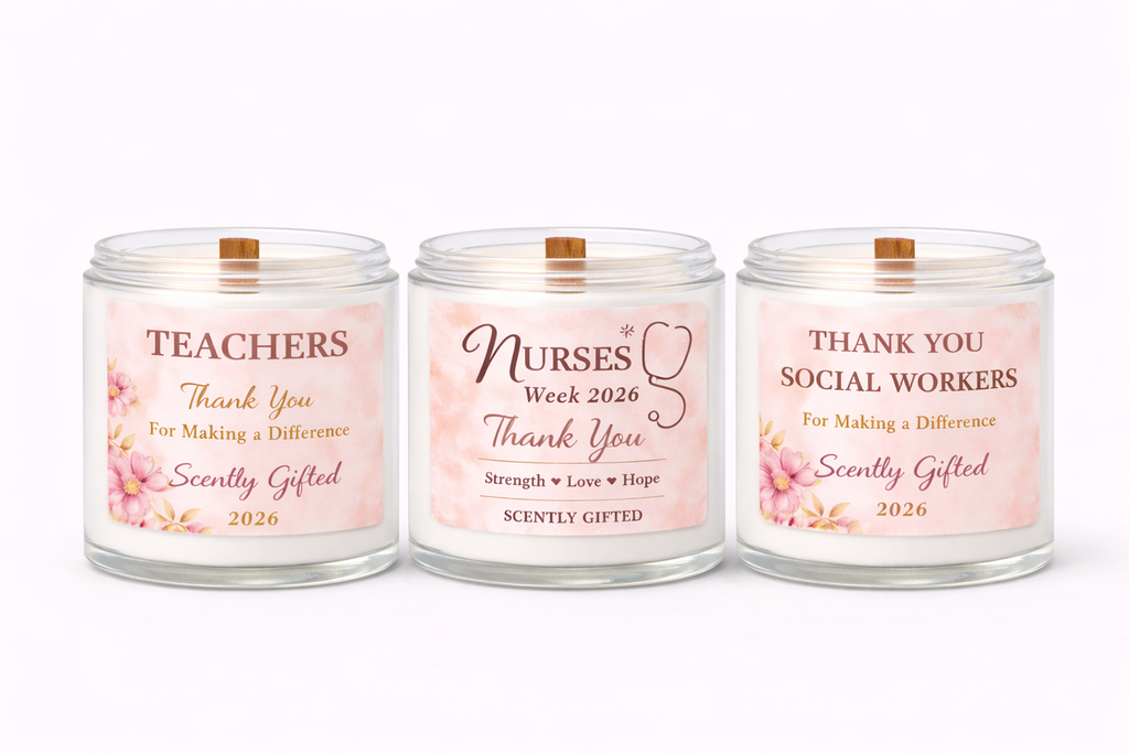 Appreciation Candle Gift (4 oz) | Nurse, Teacher & Employee Gifts | Scently Gifted