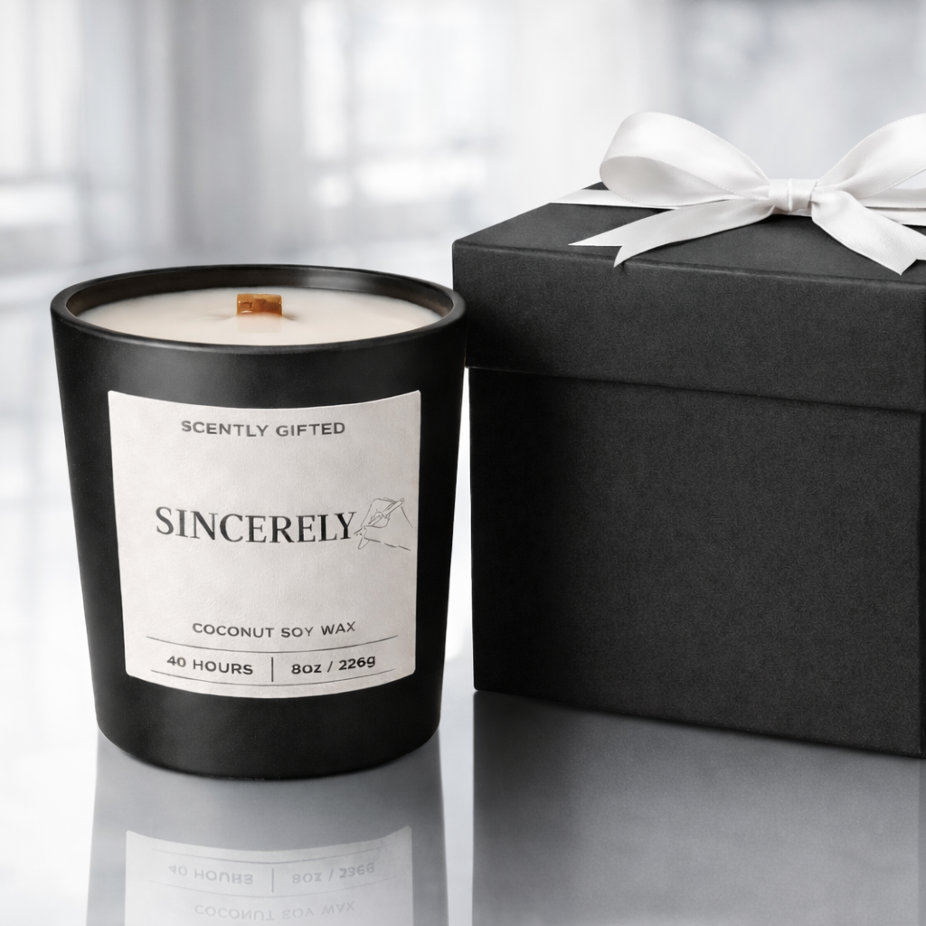Sincerely — Handcrafted Candle | Scently Gifted