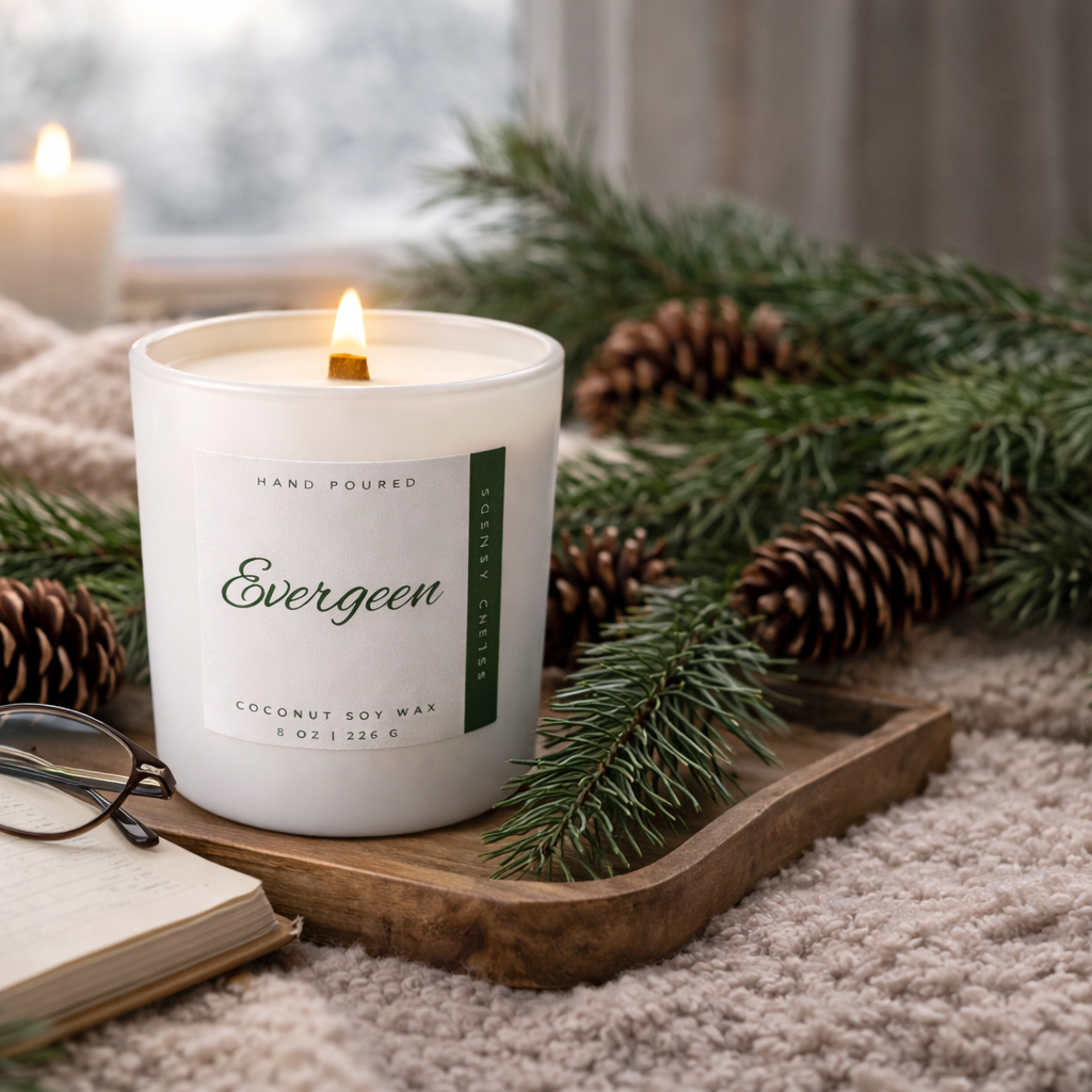 Evergreen — Handcrafted Candle | Scently Gifted
