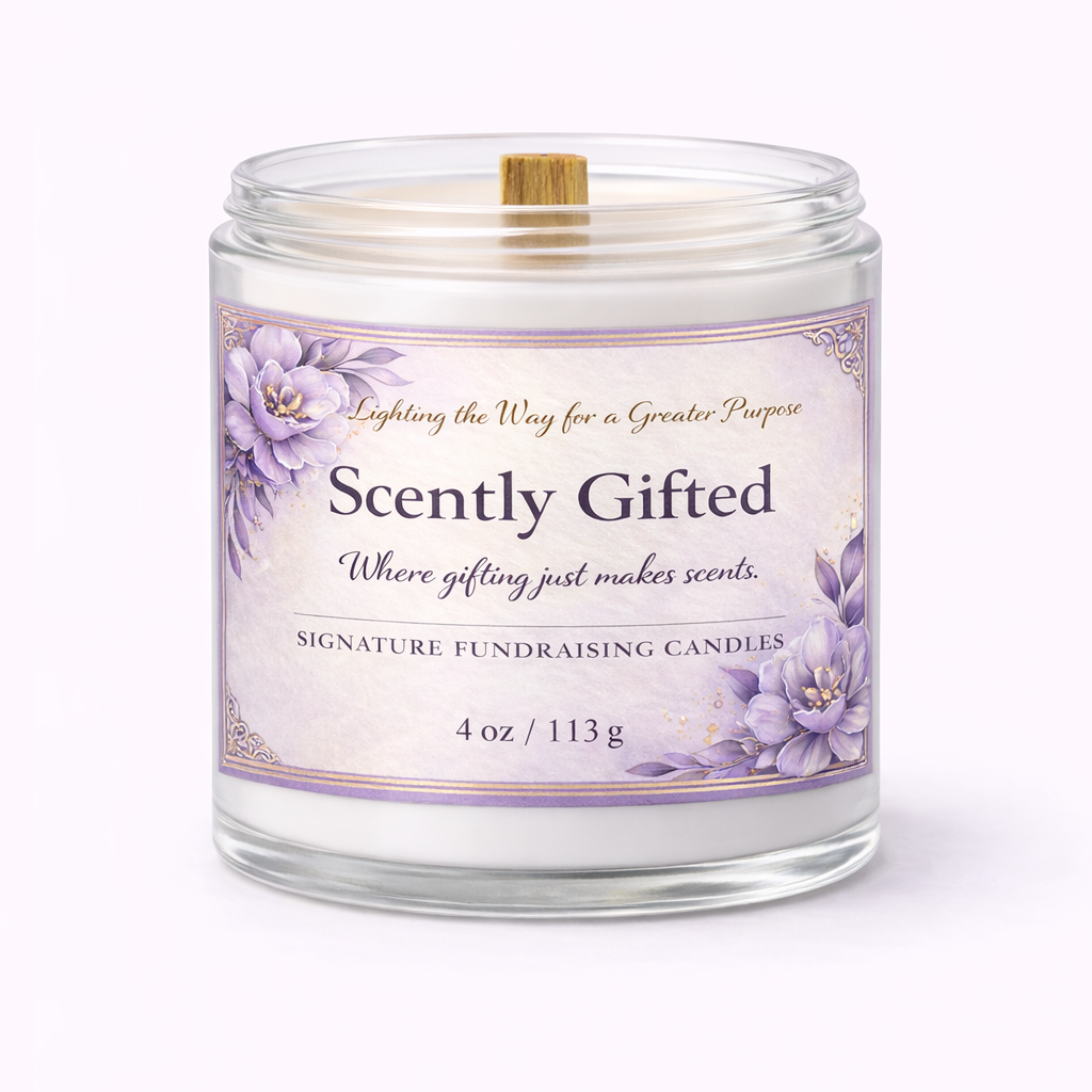 Start a Candle Fundraiser | Custom Candle Program for Teams & Events | Scently Gifted