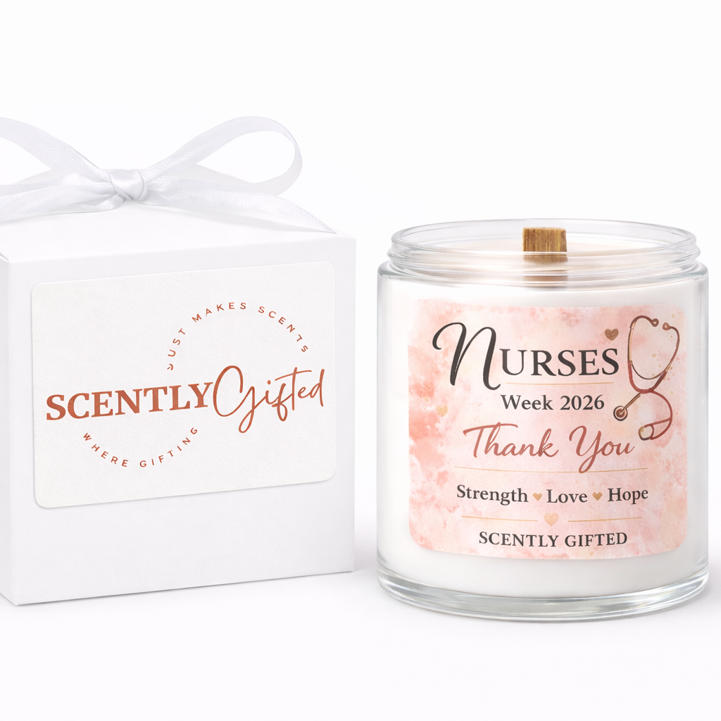 Appreciation Candle Gift (4 oz) | Nurse, Teacher & Employee Gifts | Scently Gifted