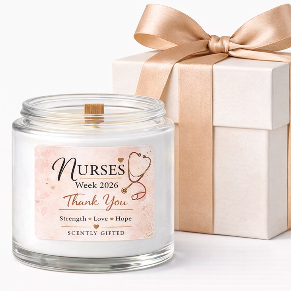 Personalized Appreciation Candle Set (3 Pack, 4 oz) | Custom Thank You & Team Gift