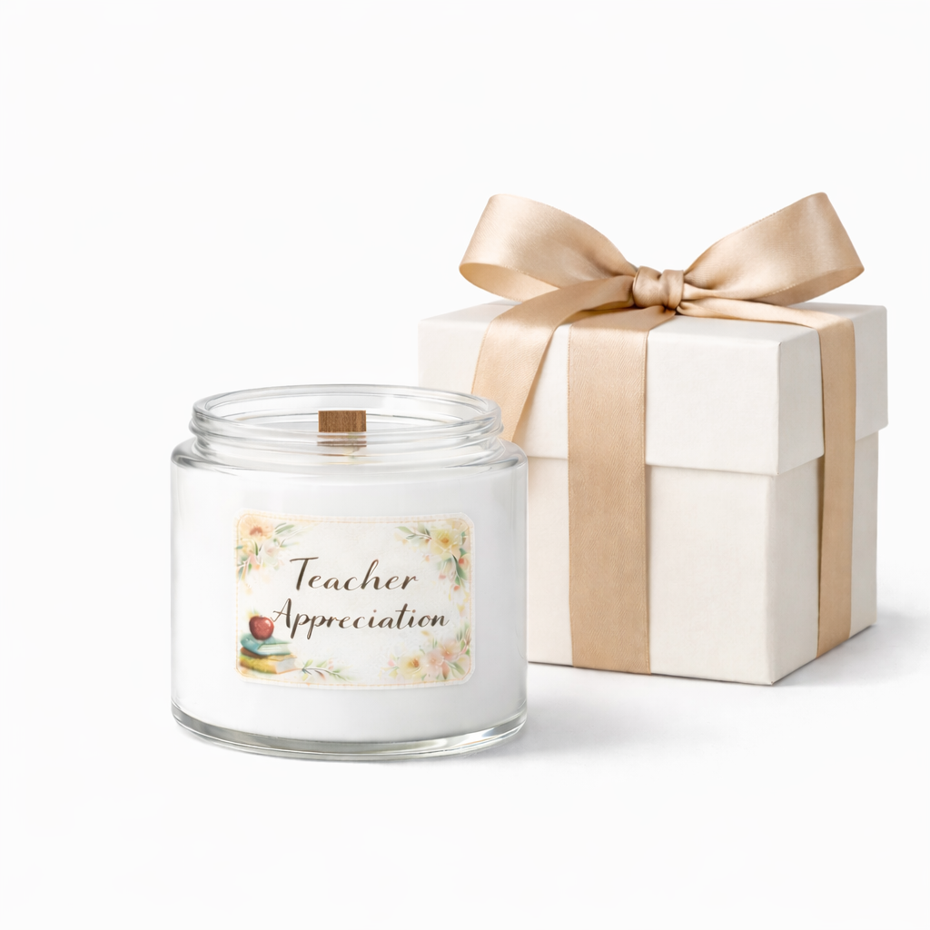 Personalized Appreciation Candle Set (3 Pack, 4 oz) | Custom Thank You & Team Gift