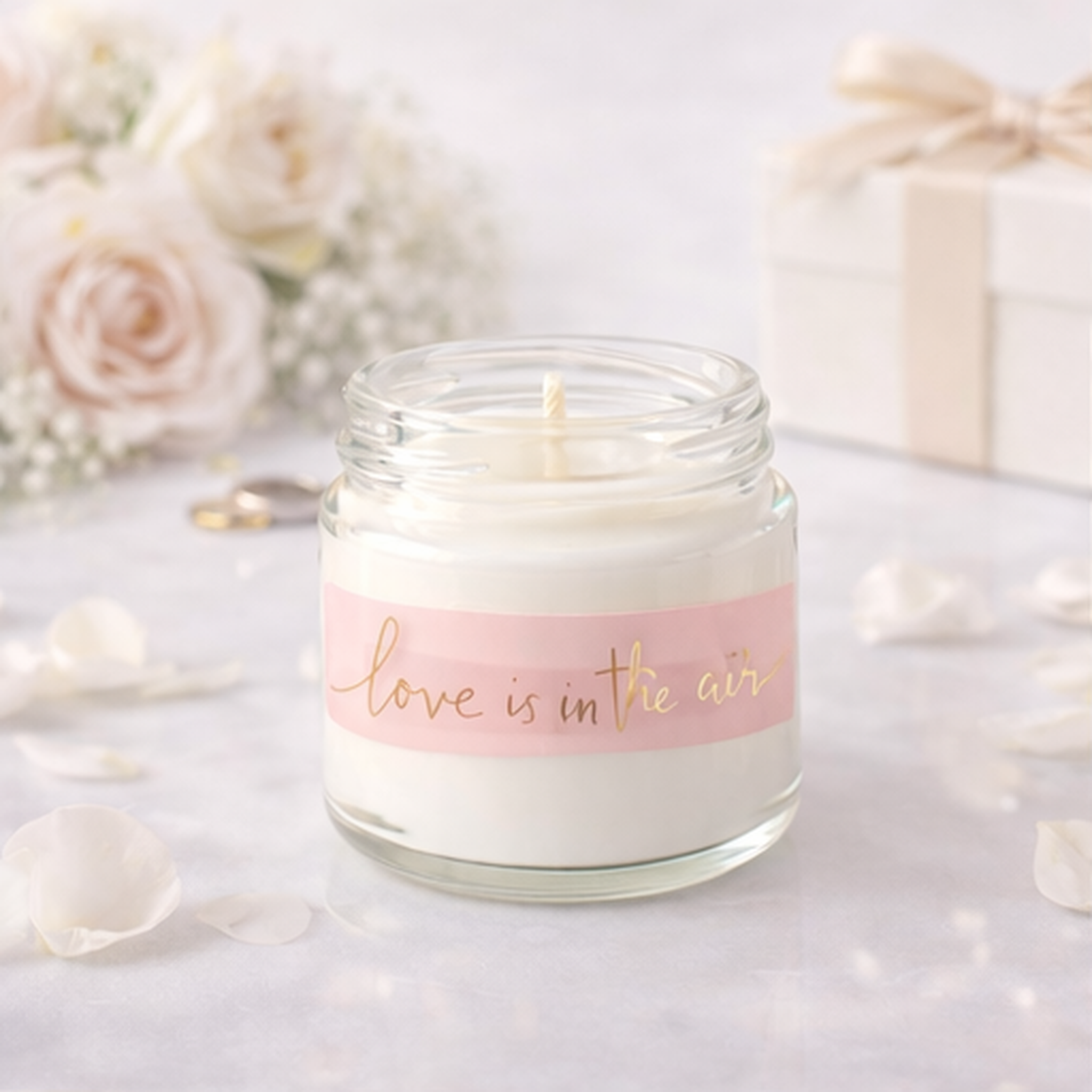 Personalized Party Favor Candles (Pack of 10) – Custom Event Keepsakes