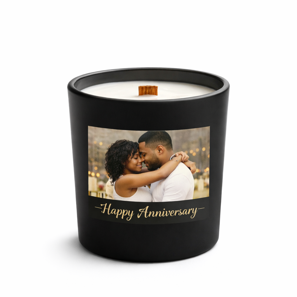 Personalized Candle Gift for Any Occasion | Custom Photo & Message Candle | Scently Gifted