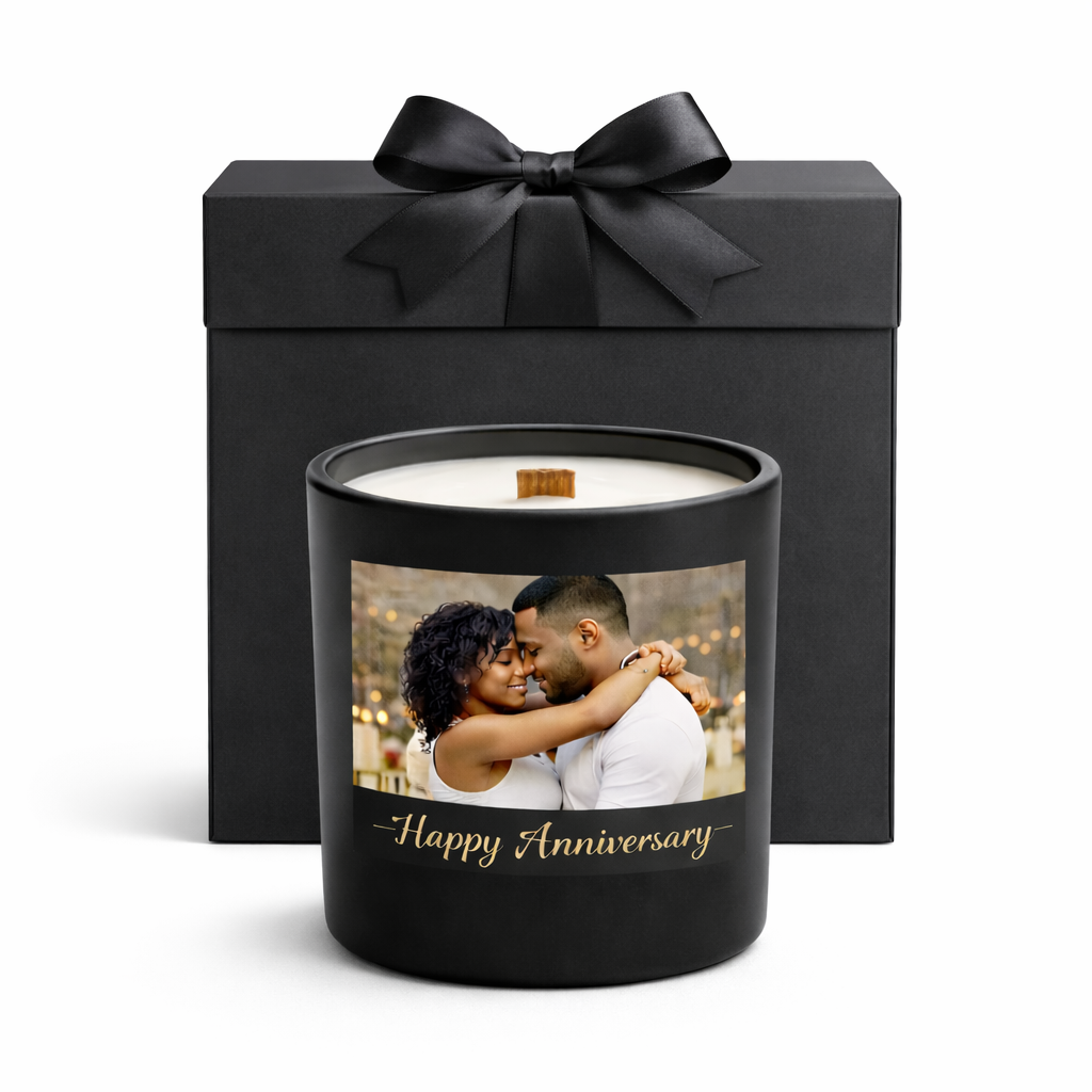 Personalized Candle Gift for Any Occasion | Custom Photo & Message Candle | Scently Gifted